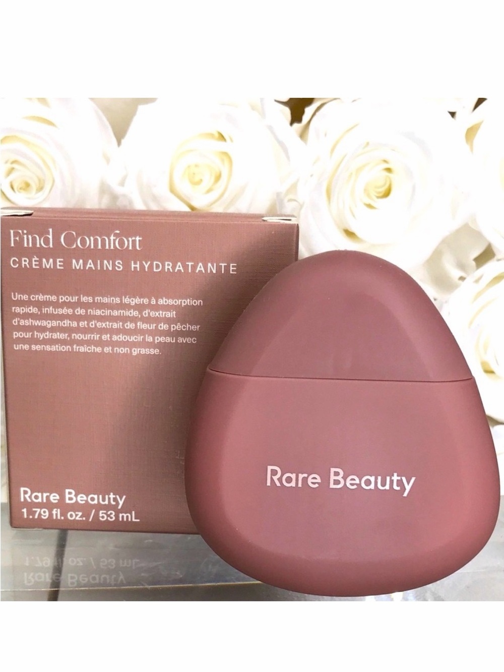 Rare Beauty Find Comfort Hydrating Hand Cream - Mauve Rose